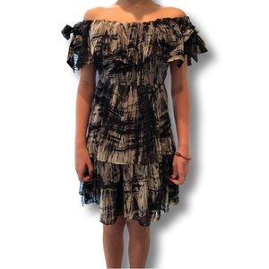 Off the shoulder bohemian dress!